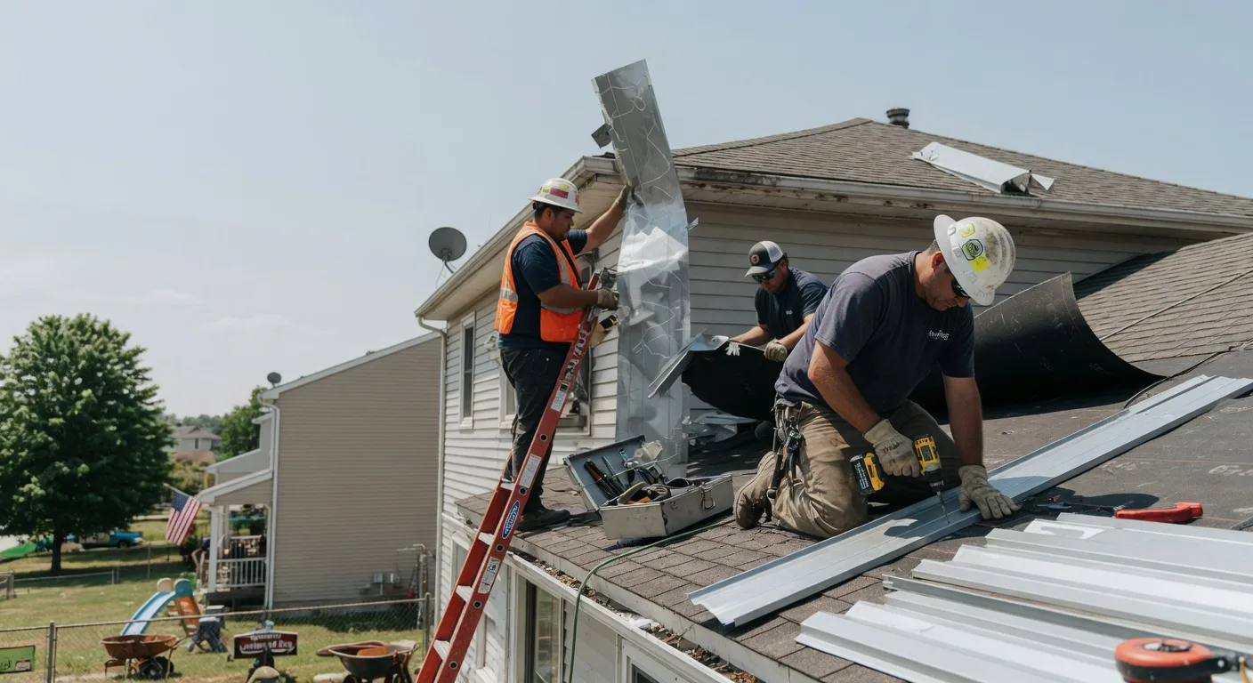 Metal Roof Repair in Lineville, IA